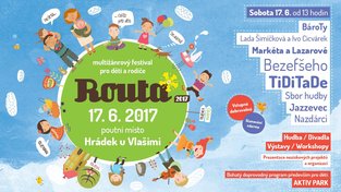 Festival ROUTA 2017 přivítá rodiče i děti hudbou a velkým 'Montessori Aktivparkem'