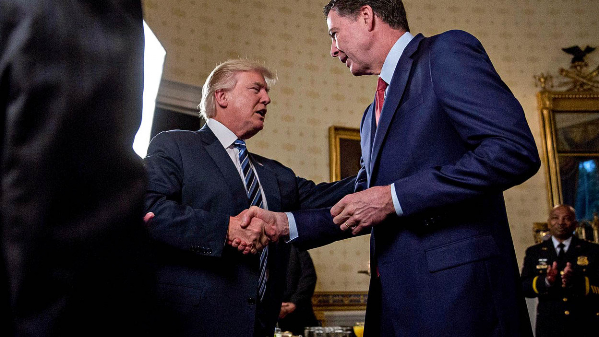 Nahrával si Trump tajně šéfa FBI?