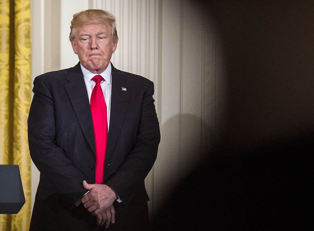 Trump řeší, kam složit na noc hlavu