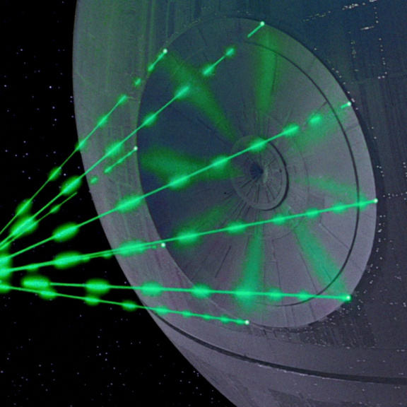 Hvězda smrti inspiruje vědce při tvorbě laserů budoucnosti