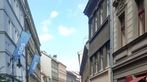 Výbuch uprostřed Prahy