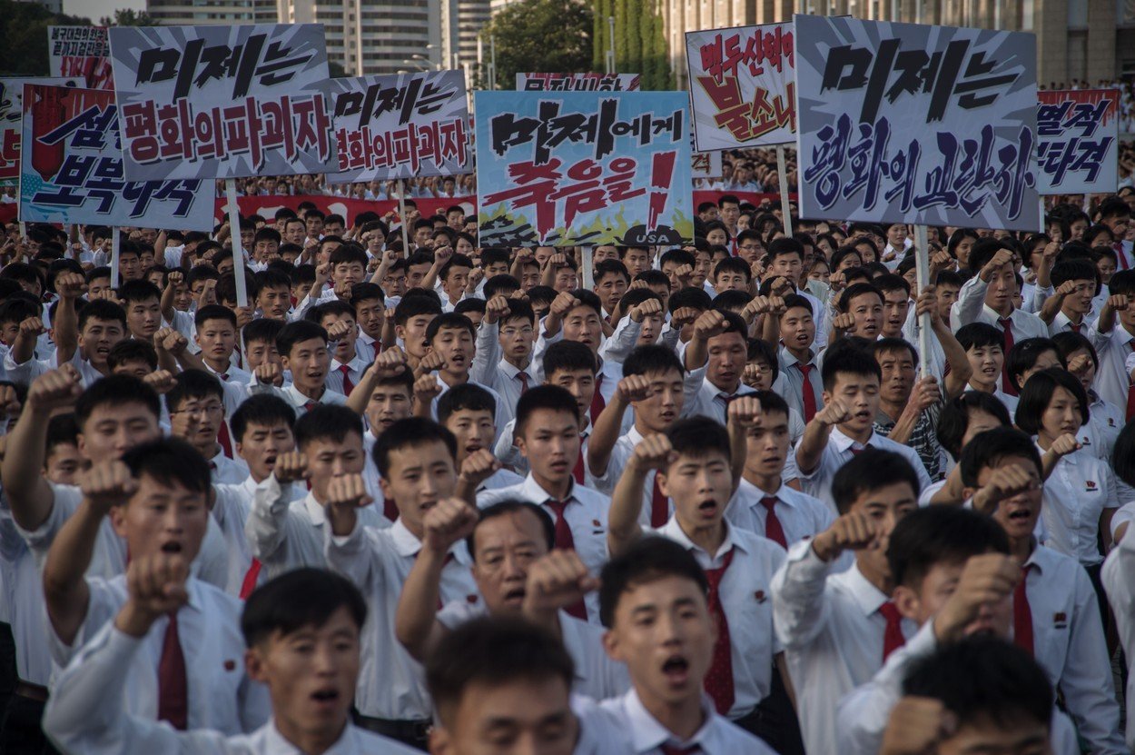 Severokorejci demonstrovali na podporu svého vůdce