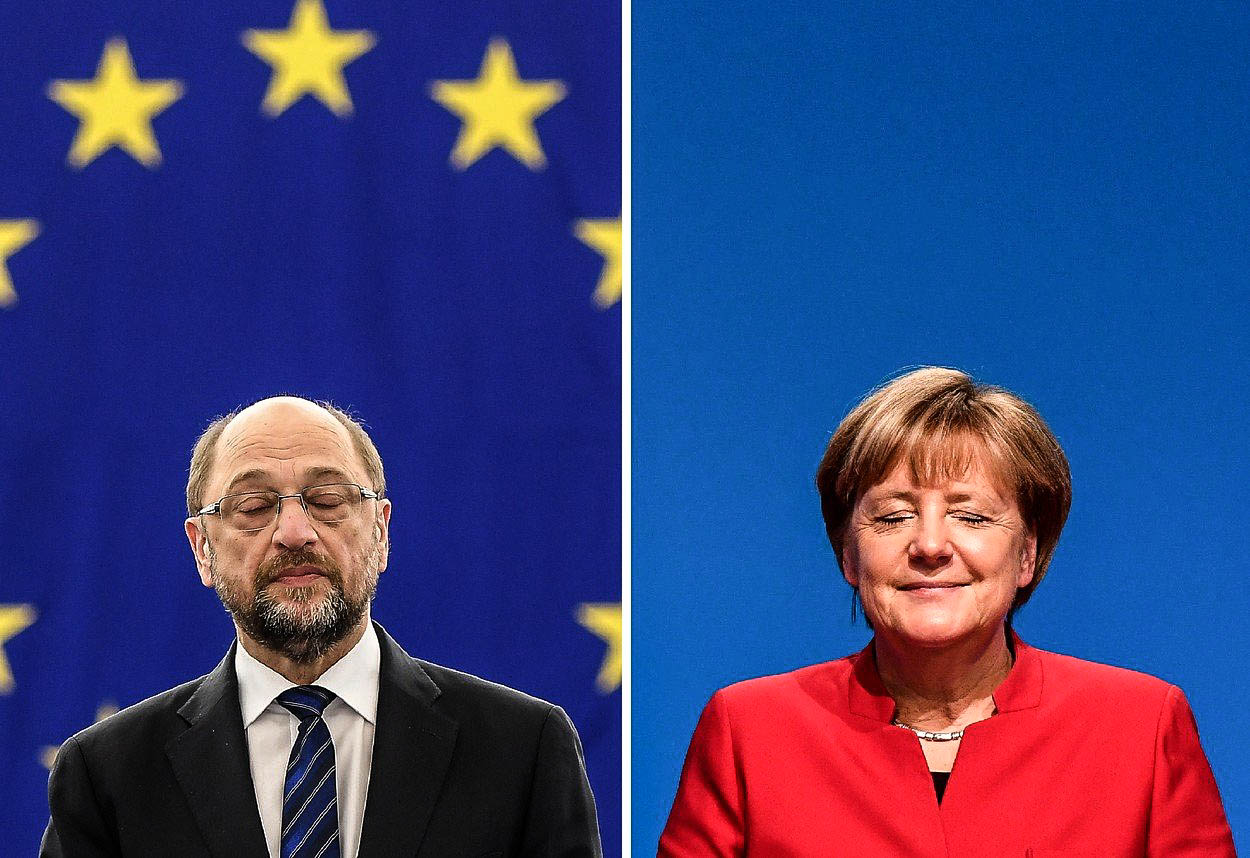 Bude pro Česko lepší matka Merkelová, nebo císař Schulz?