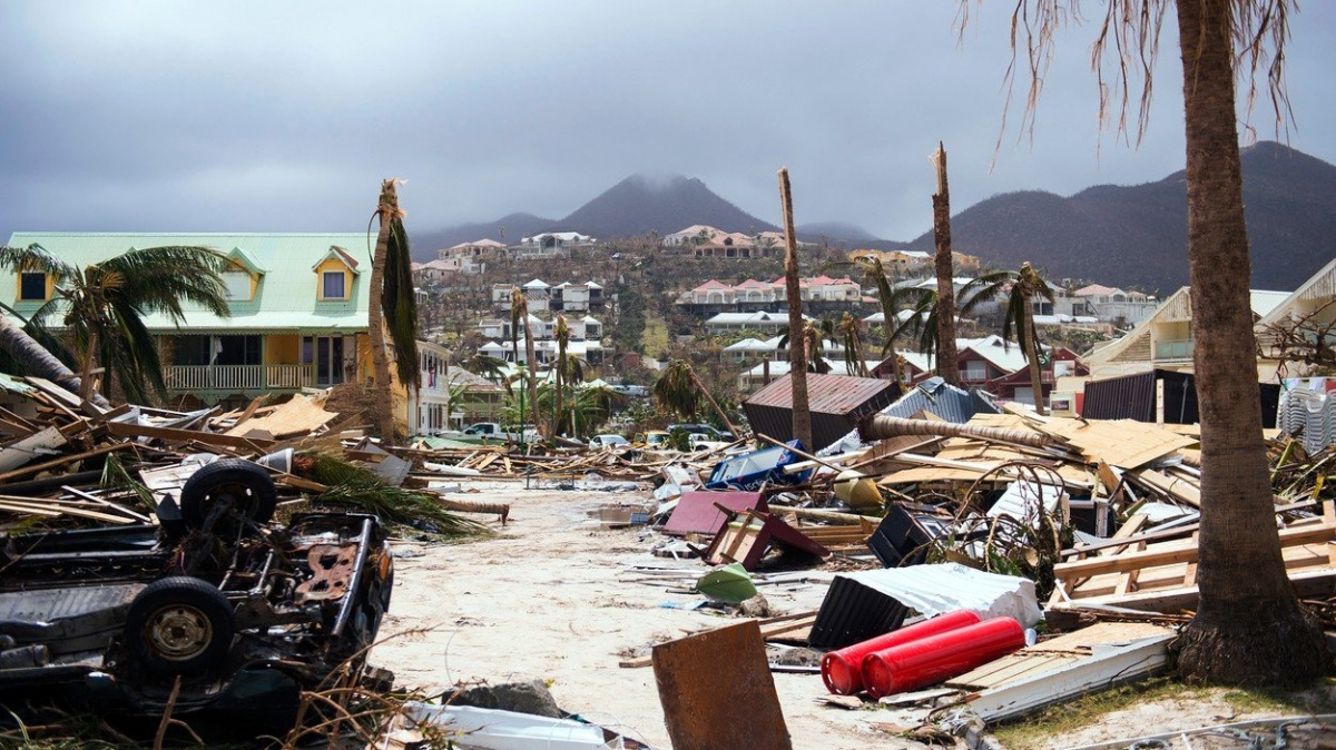 Hurikán Irma po sobě nechává v Karibiku dílo zkázy