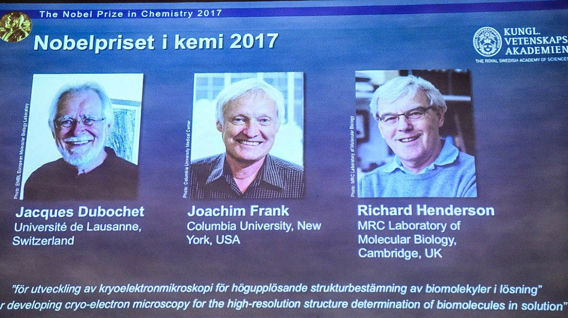 Nobelovu cenu za chemii získali vědci, kteří vyvinuli kryoelektronovou mikroskopii