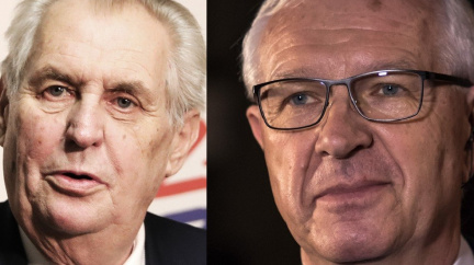 Pár dnů před finišem: Drahoš vede, Zeman mu ale šlape na paty