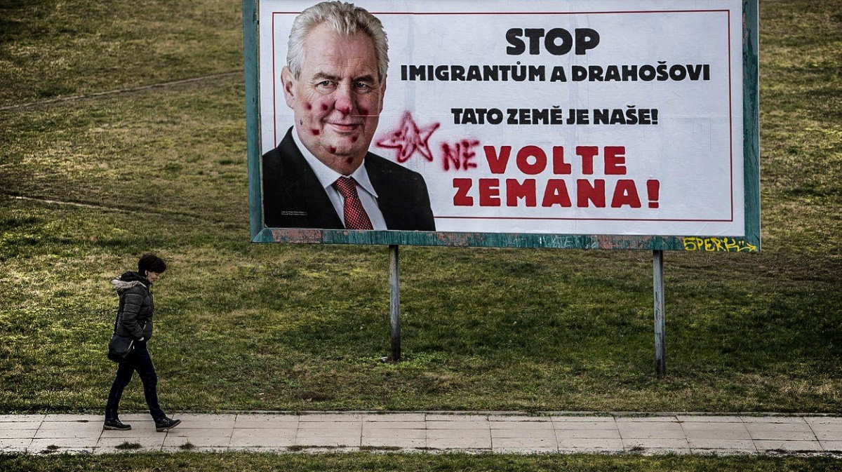 Sklapněte, cizáci! Tady panuje Miloš Zeman