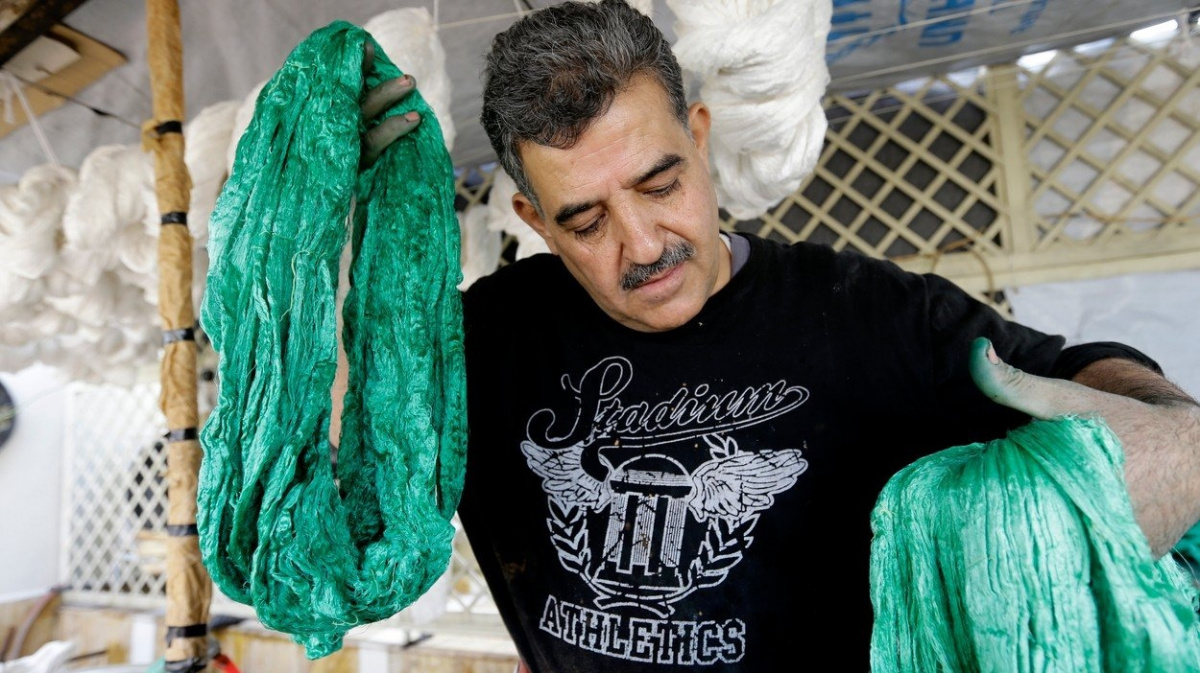 Syrský brokát byl vyhlášený. Než přišla válka a stovky let starou tradici zničila