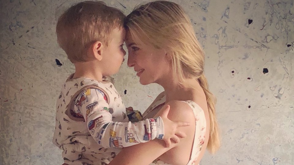 Ivanka Trumpová objala syna... a dostala pořádnou čočku