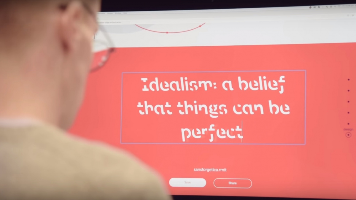 Děravé a divně zakloněné písmo dokáže se studenty divy