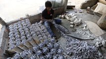 Výroba pyrotechniky na Srí Lance