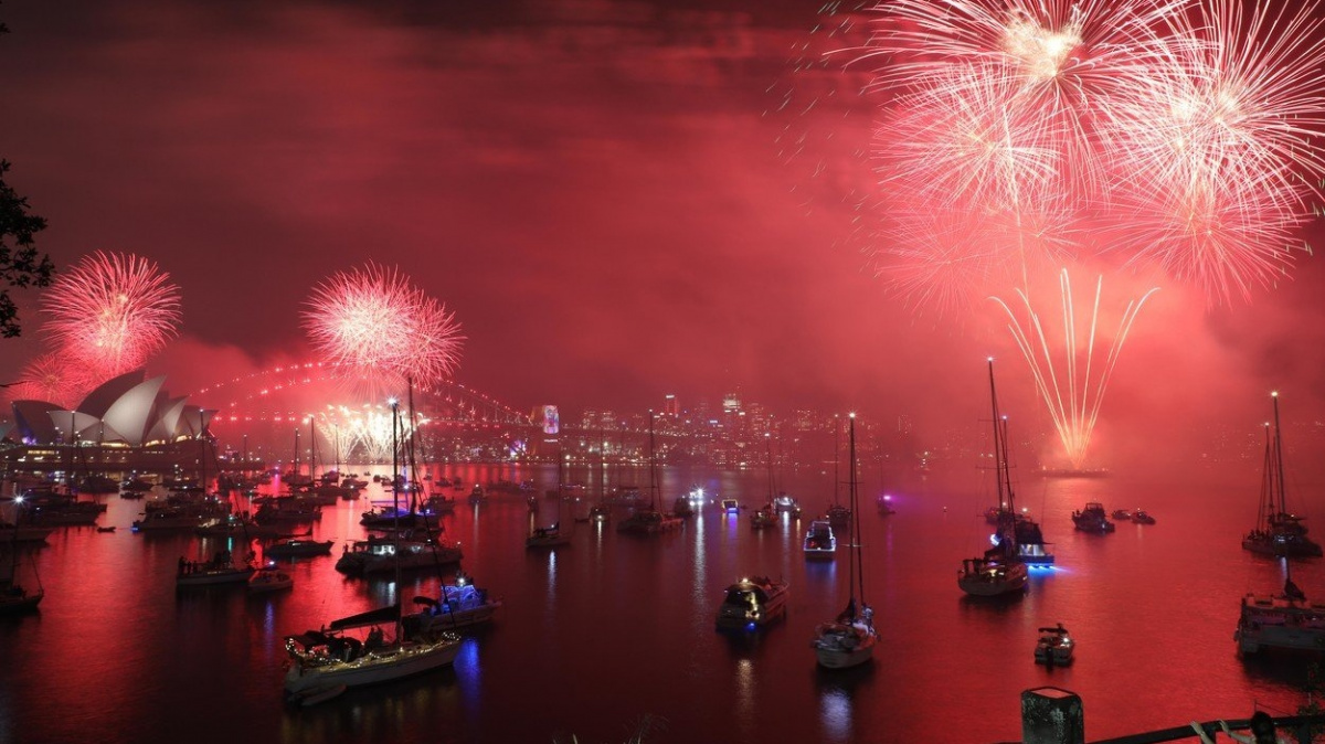 Příchod nového roku napříč zeměkoulí