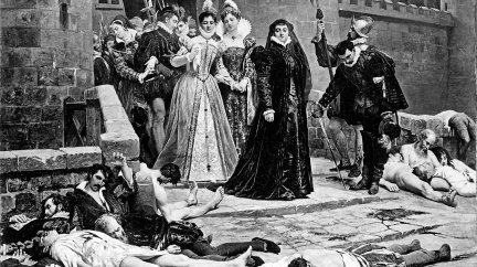 Mocná matka tří králů, která přihlížela Bartolomějské noci