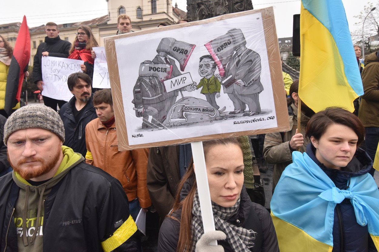 Ukrajina se bojí kapitulace před Ruskem