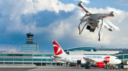 Incidenty s drony jsme měli už i na letišti v Praze, říká šéf Řízení letového provozu