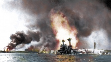 Útok na Pearl Harbor v barvách