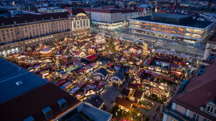 Nejstarší vánoční trh v Německu slaví 585 let
