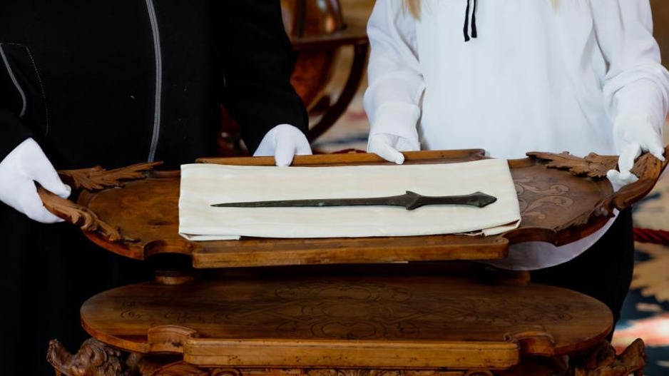 Vzácný meč, který se ukrýval všem na očích