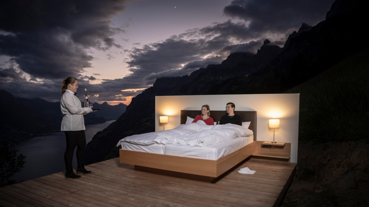 Romantika pod širákem tak trochu jinak