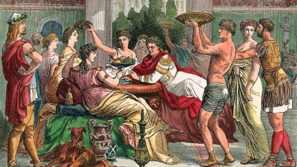Polibek měl zjistit, zda se Římanky tajně nenapily vína