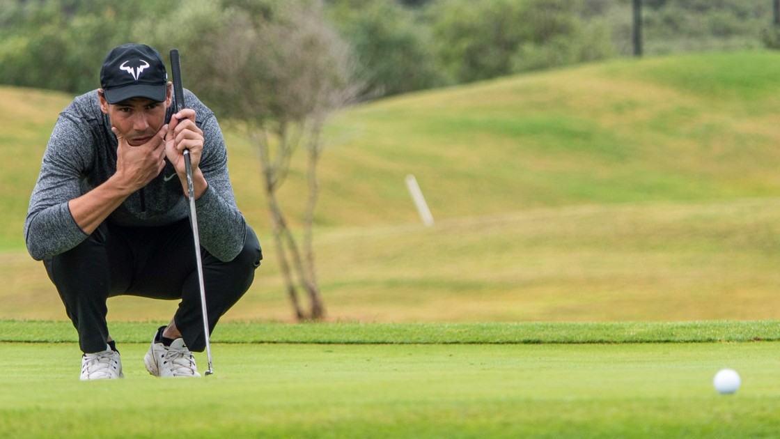 Tenista Nadal uspěl i mezi golfovými profesionály