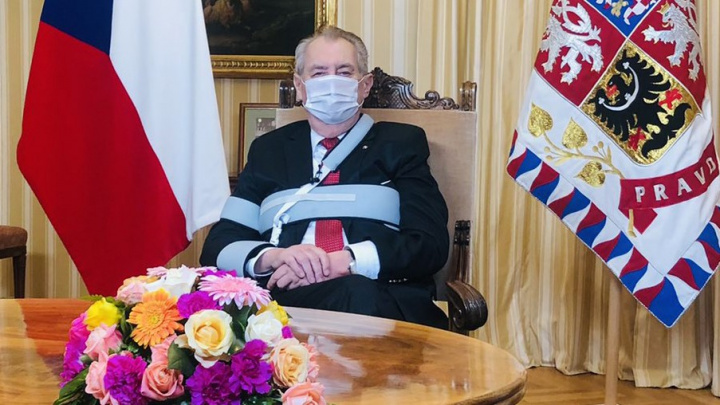 Zeman vyznamenal mj. Gotta, Prymulu, Rychetského i Heliodora Píku