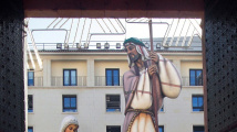 Obří betlém v Alicante