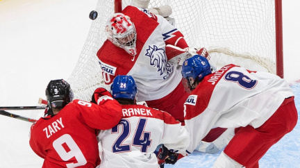 Čeští hokejoví junioři na šampionátu končí, prohráli ve čtvrtfinále s Kanadou