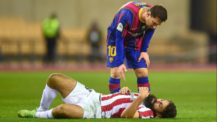 Messi byl proti Bilbau poprvé v dresu Barcelony vyloučen