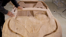 Dřevěné Bugatti