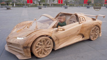 Dřevěné Bugatti