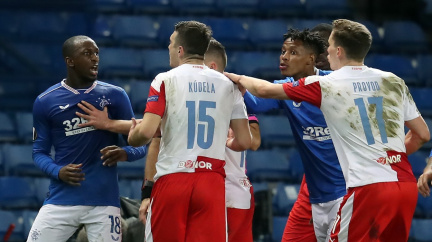 UEFA kontaktovala Slavii kvůli údajnému rasistickému incidentu v Glasgow