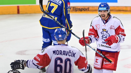 Češi zdolali Švédy 3:2 a v Euro Hockey Tour skončí druzí