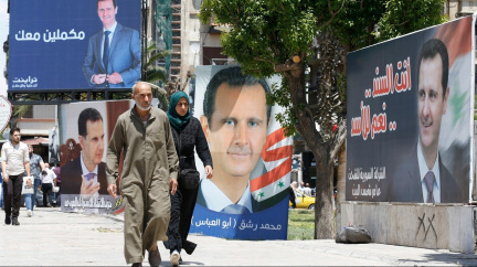 Asad znovu zvolen prezidentem. V Sýrii byly volby, výrazná část země ale volit nemohla