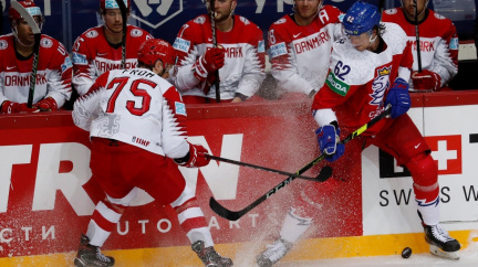 Čeští hokejisté porazili Dánsko a mají jisté čtvrtfinále MS