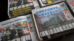 Končí hongkongský deník Apple Daily, symbol prodemokratického hnutí