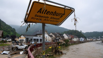 Katastrofální záplavy v Německu a Belgii