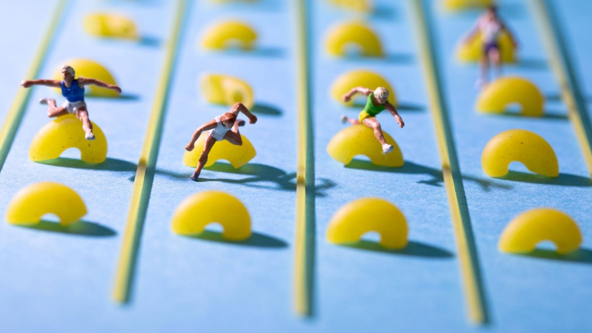 Olympiáda pohledem britského umělce je doslova k sežrání