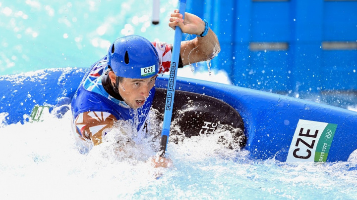 Další české zlato vybojoval na divoké vodě Prskavec