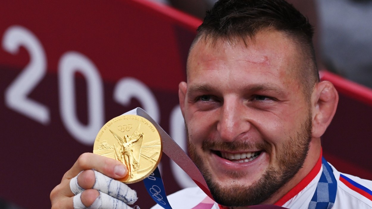 Judista Lukáš Krpálek je podruhé olympijským vítězem