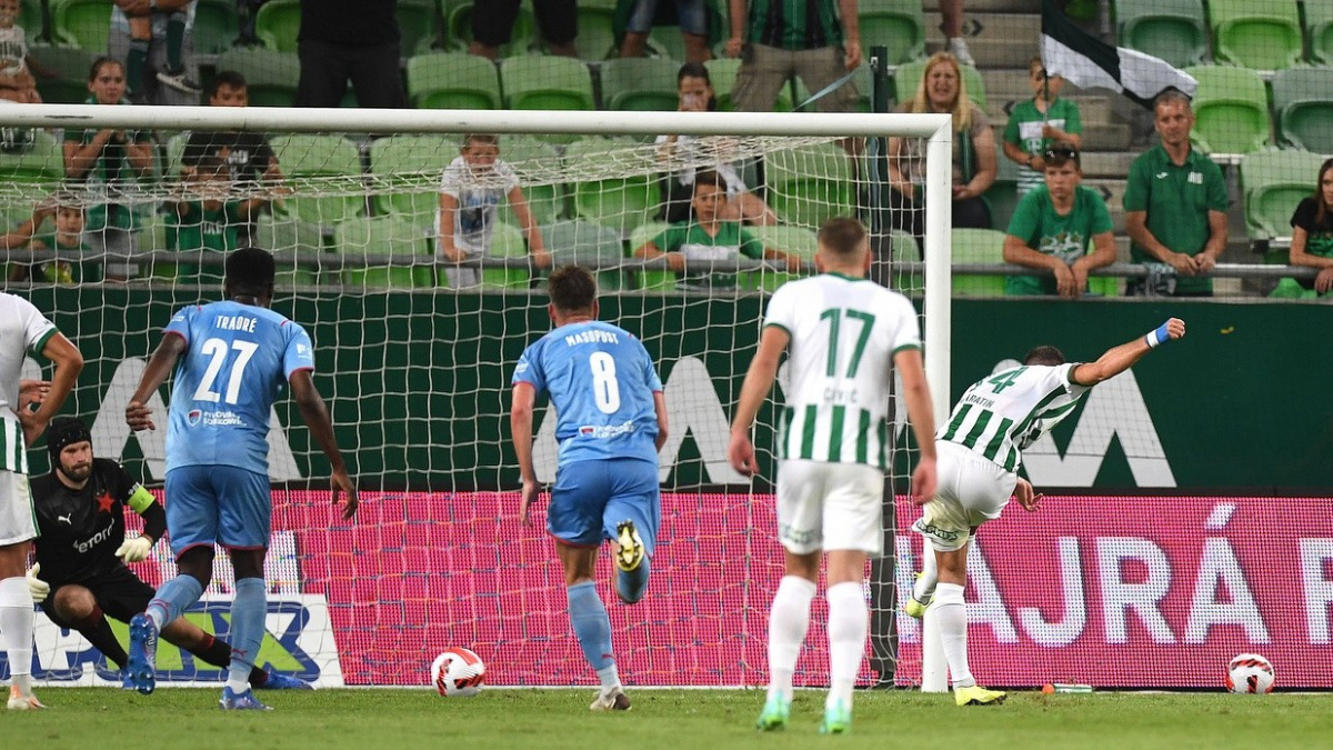 Slavii vstup do bojů o Ligu mistrů nevyšel, v Budapešti prohrála 0:2