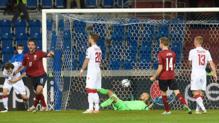 Čeští fotbalisté v kvalifikaci na světový šampionát porazili Bělorusko 1:0