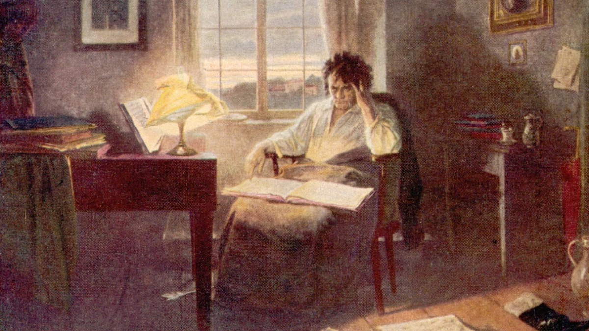 Neslyšící Beethoven mohl komponovat díky udělátku na klavíru