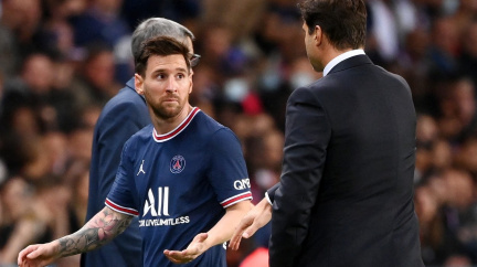 Trenér PSG obhajoval střídání Messiho, který mu po zápase nepodal ruku