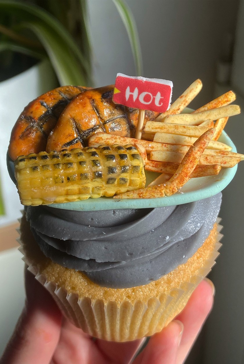Fastfoodové cupcaky
