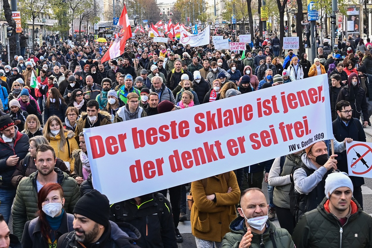 Protesty ve Vídni
