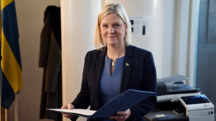 „Nepovedu nelegitimní vládu.“ Švédská premiérka Anderssonová odstoupila hned v den svého zvolení