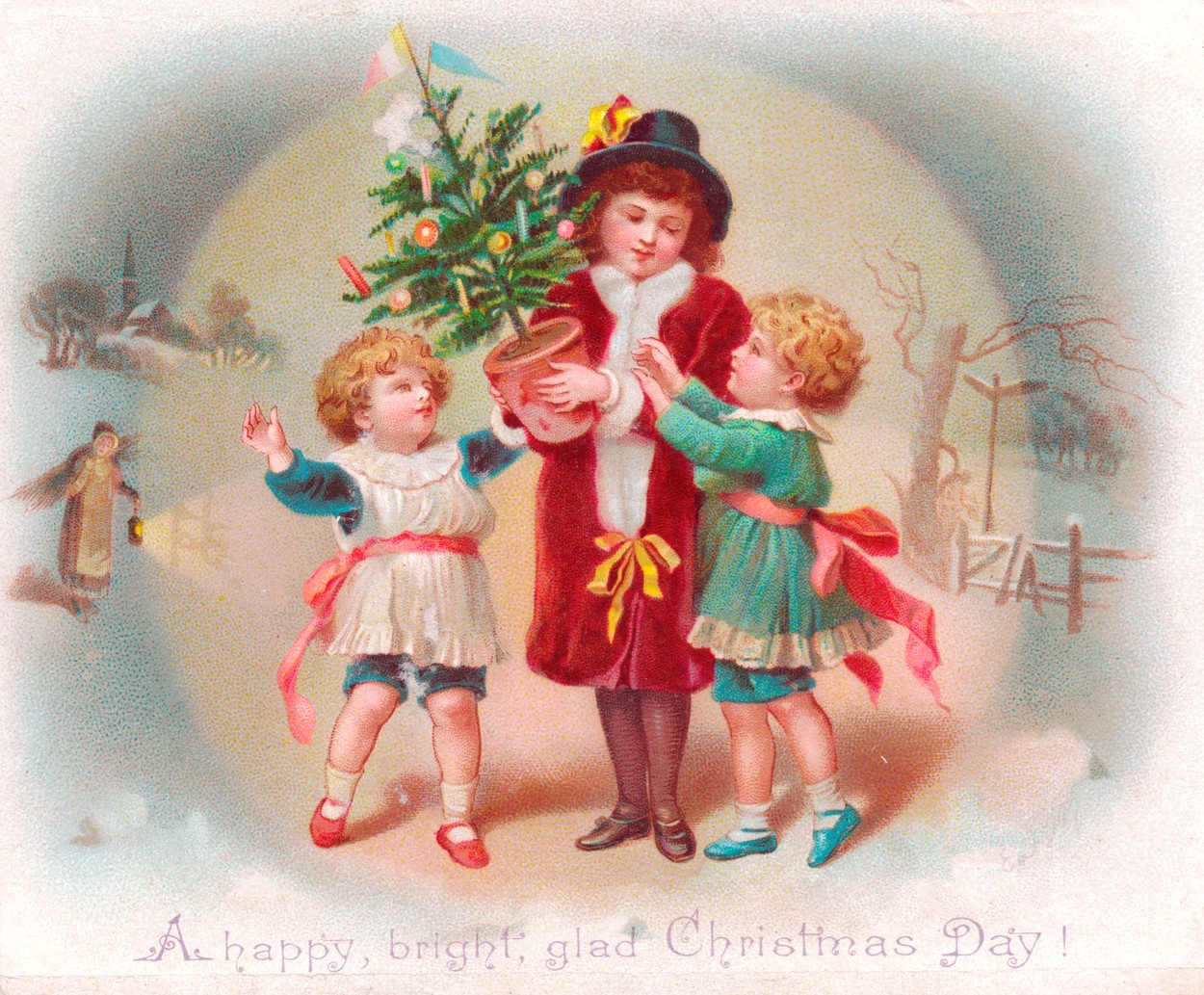 Vánoční pohlednice