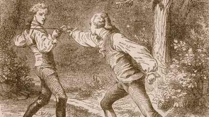 Autorovi Tří mušketýrů při prvním souboji spadly kalhoty - a přesto vyhrál