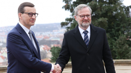 Aktualizováno: Fiala a Morawiecki podepsali dohodu o řešení vlivu těžby v dole Turów